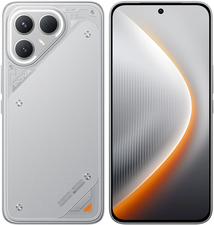 Смартфон Tecno Pova 7 Pro 5G 8GB/256GB Dynamic Grey (LJ8)
