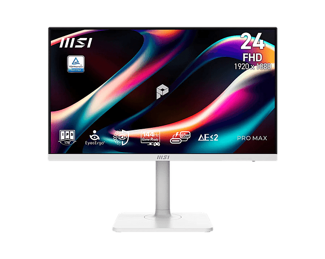 Монитор MSI Pro Max MAX 241PHW E14 белый (9S6-3PF44H-010)
