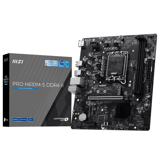 Материнская плата MSI Pro H610M-S DDR4 II