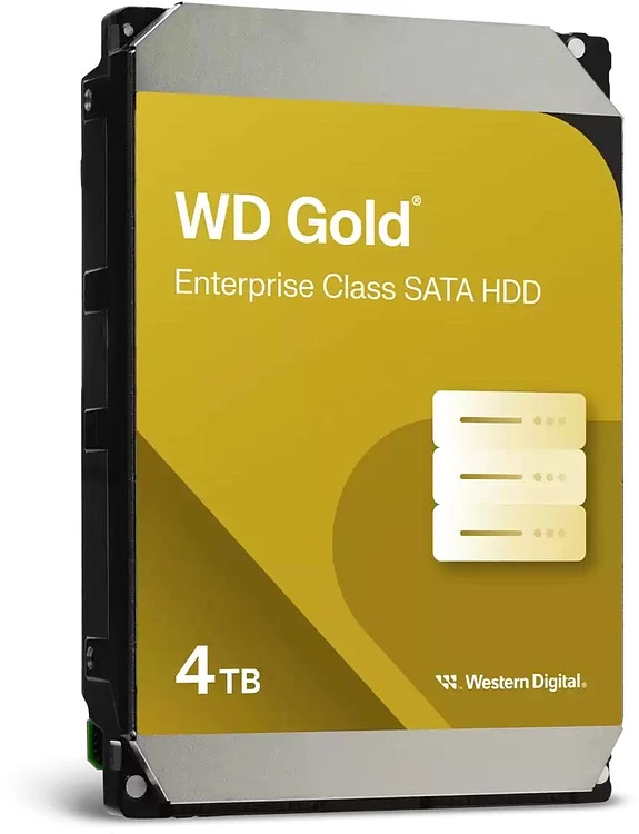 Жесткий диск WD Desktop Gold 512E 4TB (WD4004FRYZ)