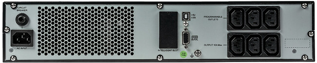 Источник бесперебойного питания Systeme Electric Smart-Save Online SRV 1000ВА (SRVSE1KRTI)