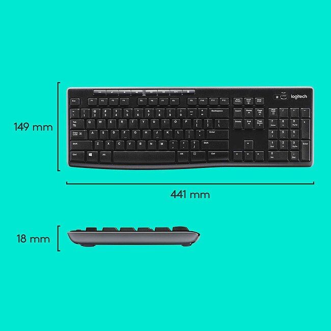 Клавиатура Logitech K270 (920-003058)