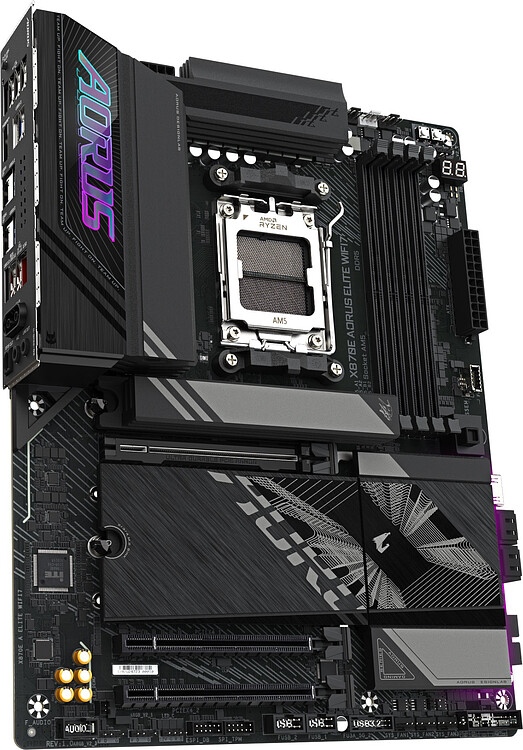 Материнская плата GigaByte X870E Aorus Elite WIFI7 rev. 1.3
