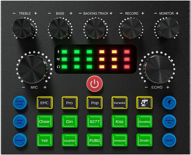 Микрофон Oklick SM-600G черный (1796784)