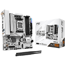 Материнская плата ASRock B850M Pro RS WIFI White