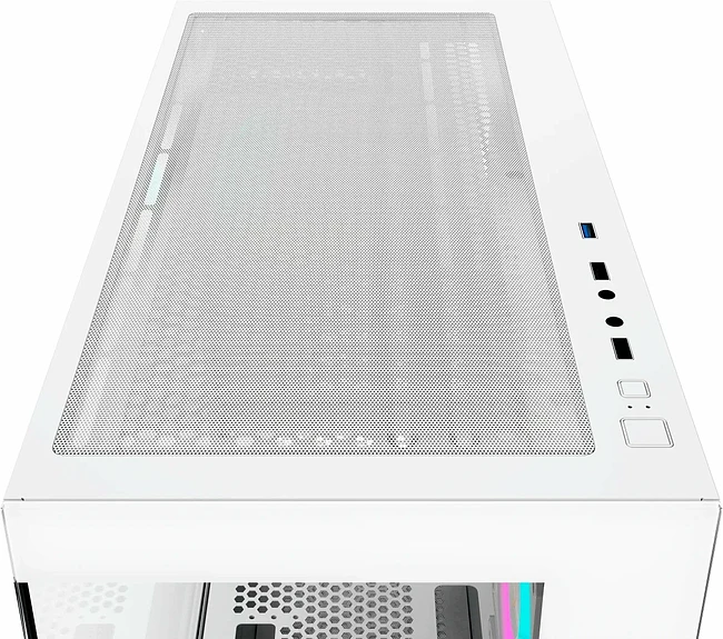 Корпус Ocypus Gamma C52 WH ARGB mATX без БП (Gamma-C52-WHD300XX-GL)