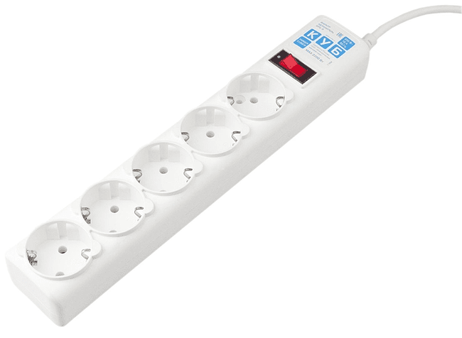 Сетевой фильтр Power Cube SPG-B-0,5М-White