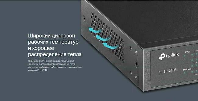 Коммутатор TP-Link TL-SL1226P