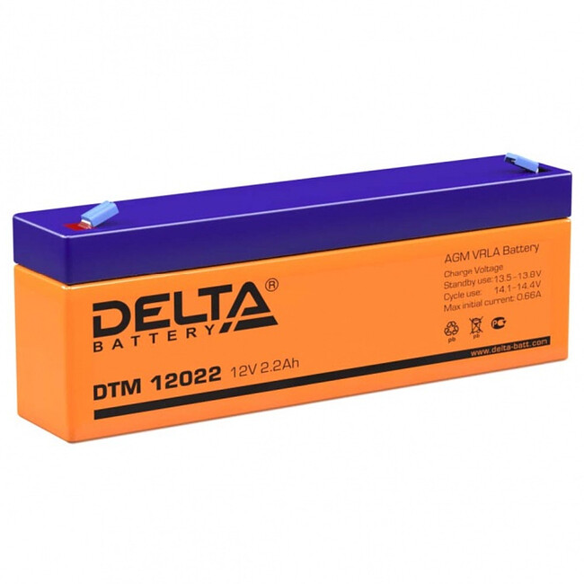 Аккумулятор для ИБП Delta DTM 12022