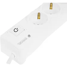 Сетевой фильтр Kranz 13-4700 белый