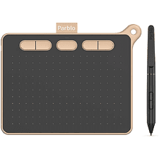 Графический планшет Parblo Ninos S Pink