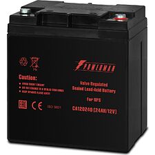 Аккумулятор для ИБП Powerman 12В/24 А·ч (CA12240/UPS)