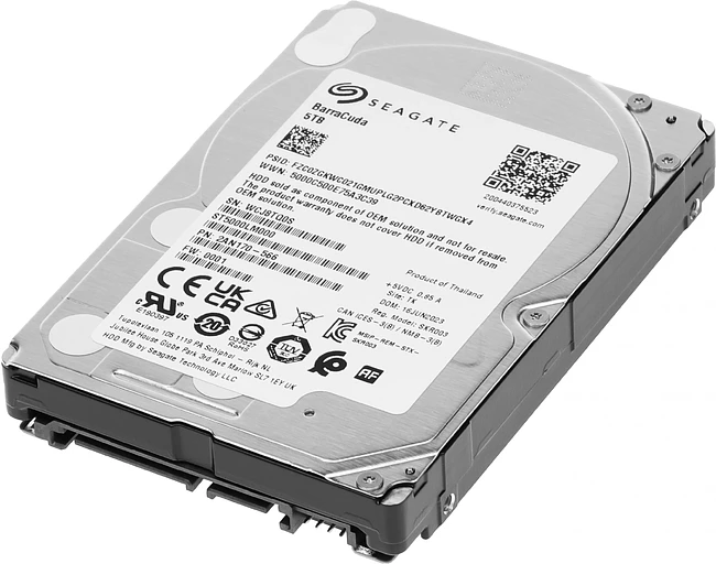 Жесткий диск Seagate BarraCuda 5TB ST5000LM000 Bulk