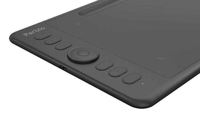 Графический планшет Parblo Intangbo S черный