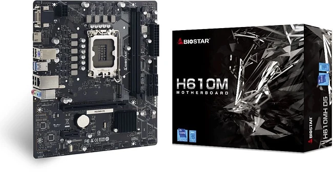 Материнская плата Biostar H610MH D5 DDR5