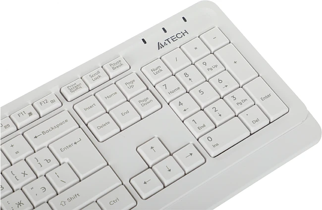 Набор периферии A4Tech Fstyler FG1012 белый