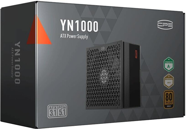 Блок питания PcCooler P5-YN1000-G1F 1000W (P5-YN1000-G1FFBK1-EU)