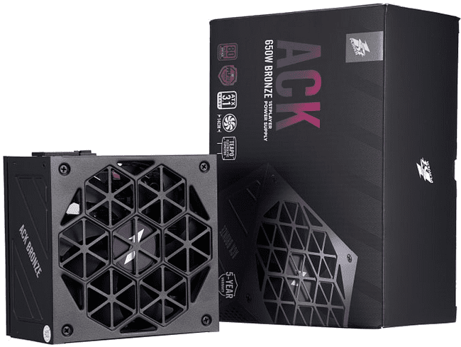 Блок питания 1stPlayer HA-650AA2 650W Black (ACK-BRZ-650-BK-EU)