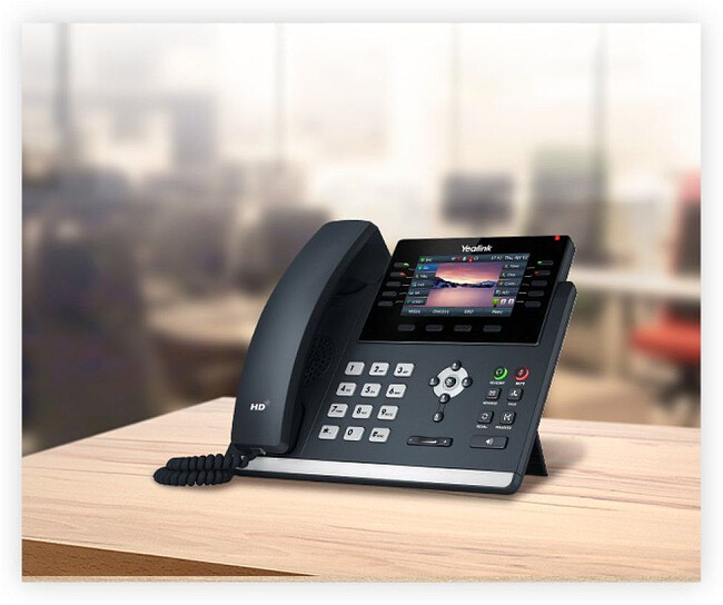 IP-телефон Yealink SIP-T46U черный