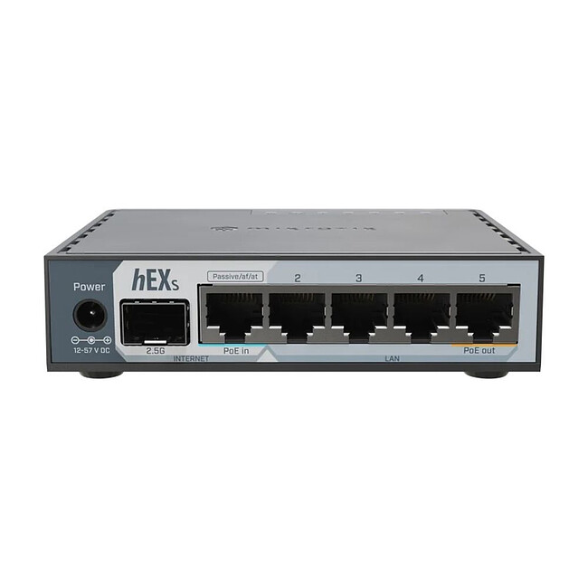 Роутер MikroTik hEX S (E60iUGS)