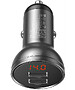 Автомобильное зарядное Baseus Digital Display Gray (CCBX-0G)