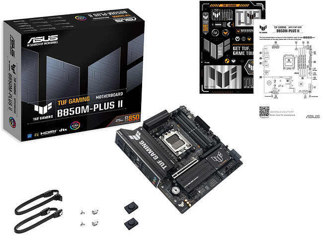 Материнская плата Asus TUF Gaming B850M-Plus II (90MB1MT0-M0EAY0)