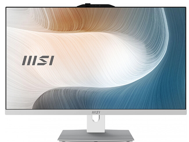 Моноблок MSI Modern AM272P 1M-678XRU белый (9S6-AF8232-1025)