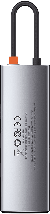 USB-хаб Baseus Metal Gleam Gray (CAHUB-CV0G)