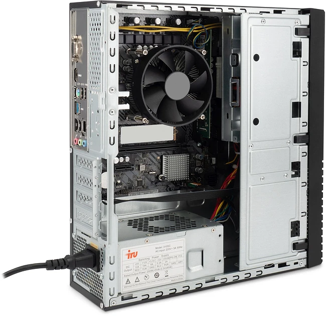 Компьютер IRU Planio 310H6SFC черный (2153504)