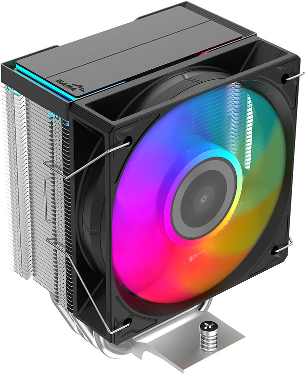 Кулер для процессора Sama X40L серебристый (X40-XXWAYXOX-G)