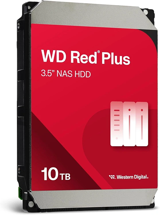 Жесткий диск WD Red Plus 10TB (WD100EFGX)