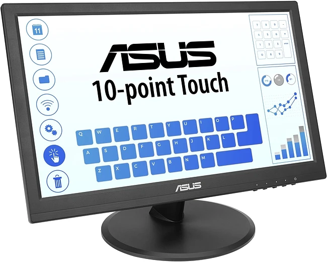 Монитор Asus VT169HE черный (90LM09V1-B01170)