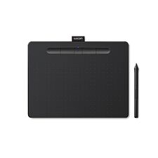Графический планшет Wacom Intuos M USB черный (CTL-6100K-B)