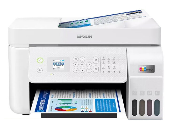 МФУ Epson EcoTank L5296 белый (C11CJ65411) МФУ Epson EcoTank L5296 белый (C11CJ65411)