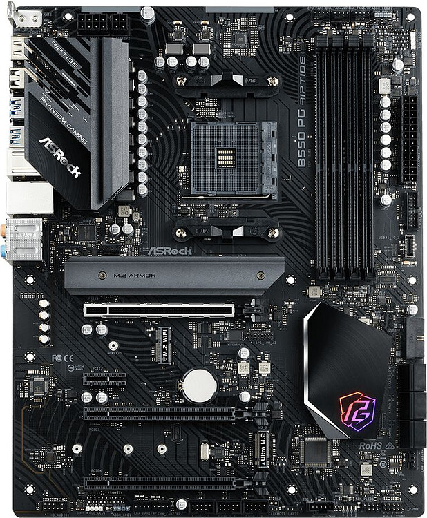 Материнская плата ASRock B550 PG Riptide DDR4