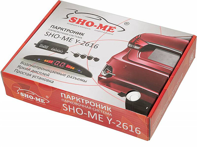 Парковочный радар Sho-Me Y-2616N04 Silver