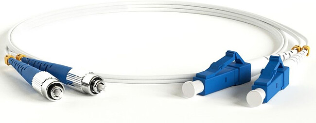 Кабельная сборка Hyperline FC-D2-9A1-FC/UR-LC/UR-H-3M-LSZH-WH