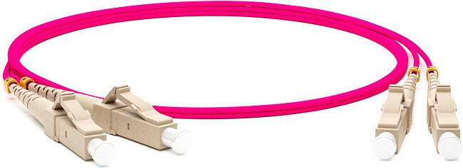 Патч-корд Hyperline FC-D2-504-LC/PR-LC/PR-H-20M-LSZH-MG