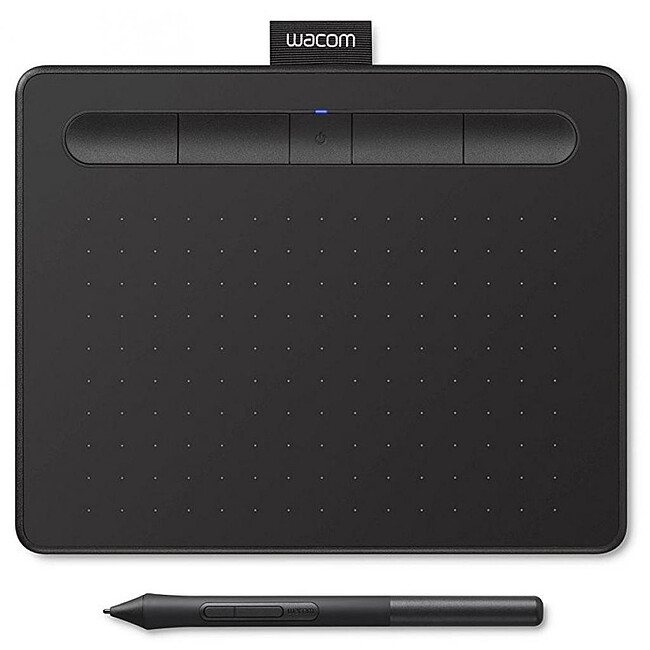 Графический планшет Wacom Intuos S Bluetooth черный (CTL-4100WLK-N)