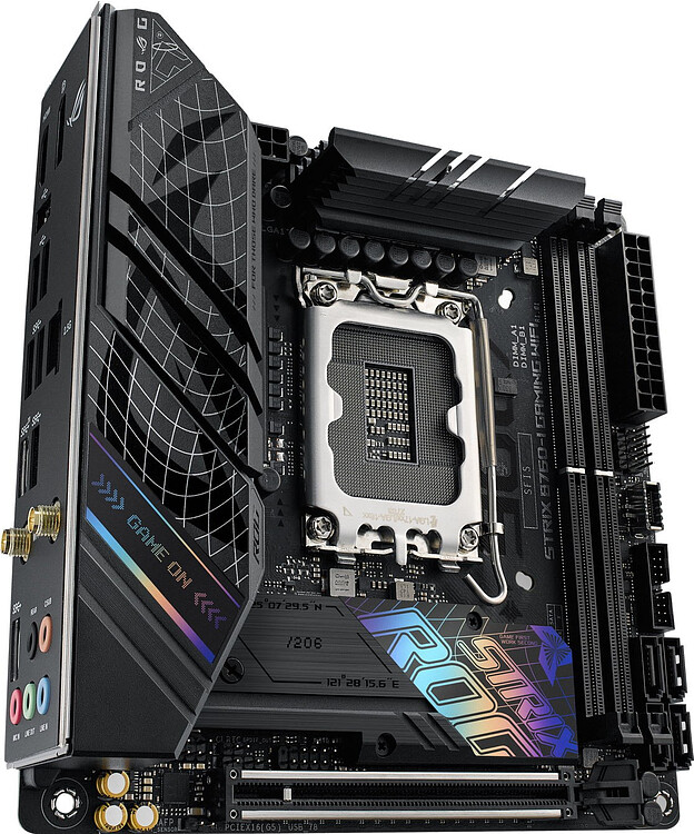Материнская плата ASUS Rog Strix Gaming WiFi Soc-1700 Intel B760 DDR5 (B760-I)