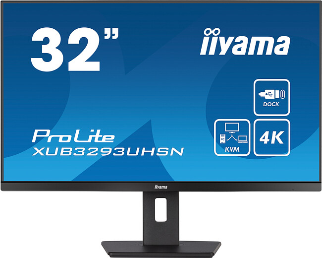 Монитор Iiyama XUB3293UHSN-B5 черный Монитор Iiyama XUB3293UHSN-B5 черный