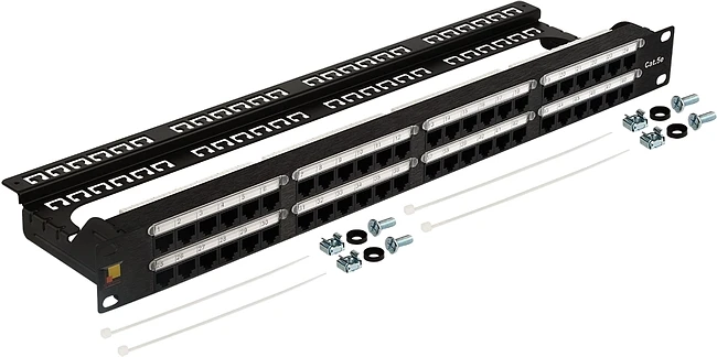 Патч-панель Lanmaster LAN-PPC48U5E