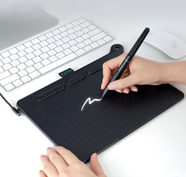 Графический планшет Parblo Ninos M Black