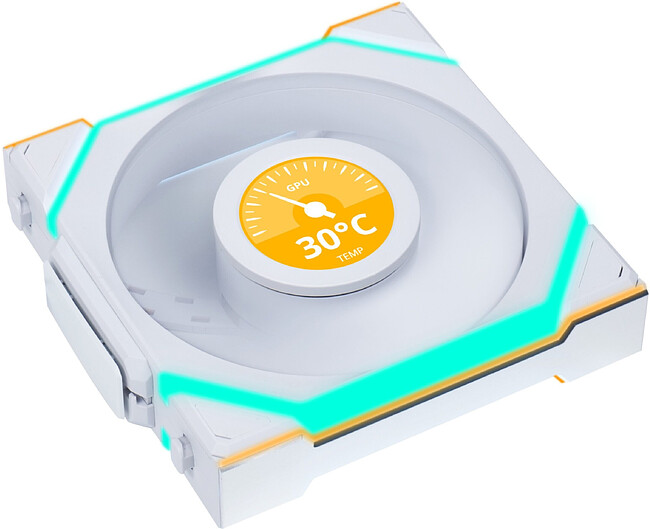 Комплект вентиляторов для корпуса Lian Li Uni Fan SL Wireless 120 белый (G99.12SL1W3W.00)