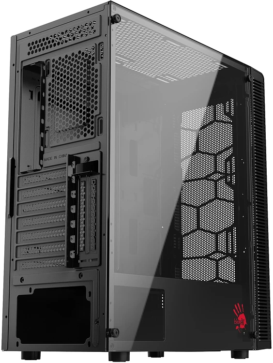 Корпус Bloody BD-CC115 без БП черный (BD-CC115-BK)