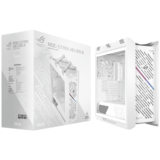 Корпус Asus ROG Strix Helios II GX601S без БП White (90DC00W3-B39000)