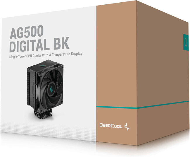 Кулер для процессора DeepCool AG500 DIGITAL BK (R-AG500-BKNDMN-G-2)