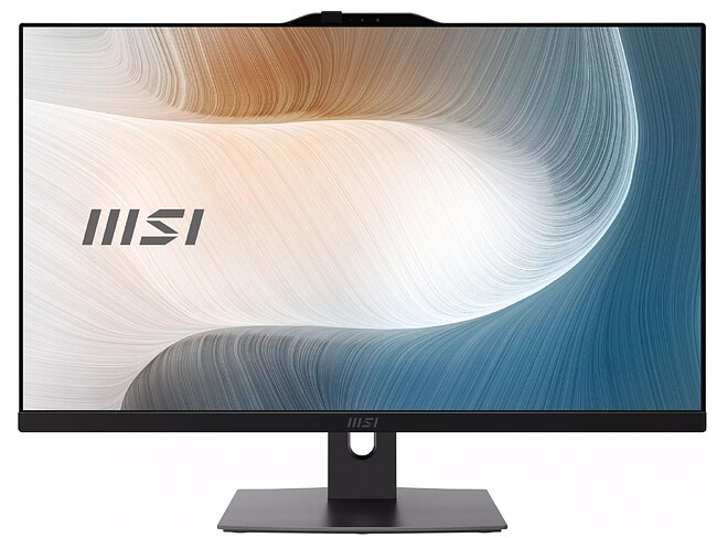 Моноблок MSI Modern AM272P 1M-681XRU черный (9S6-AF8231-890)