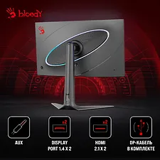 Монитор Bloody MN272Q темно-серый
