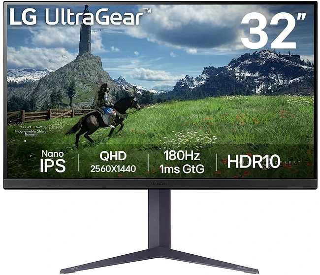 Монитор LG UltraGear 32GS85Q-B черный